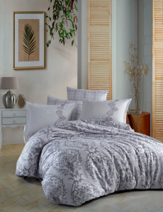 КПБ EFOR SATEN (OLINDA LILAC V1) евро