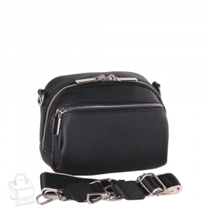 Сумка женская кожаная 8721VG black Vitelli Grassi