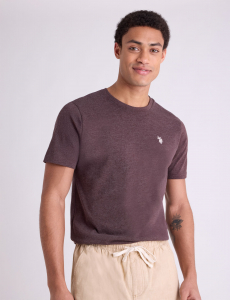 SOLID CREW NECK T-SHIRT