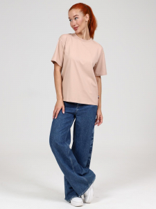 Амелия - футболка светлый беж