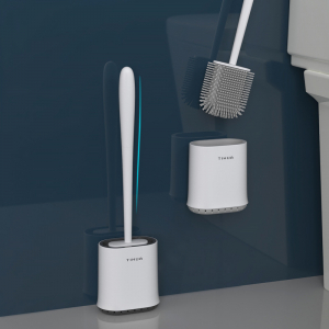 Силиконовая щетка для унитаза напольная