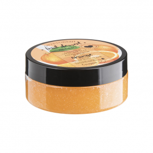 Скраб для тела ФРУКТОВЫЙ ДЕСЕРТ Апельсиновый йогурт сахарный  200 г/Белита-М