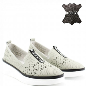 NU837-012 зел Балетки женские (36-41)/10