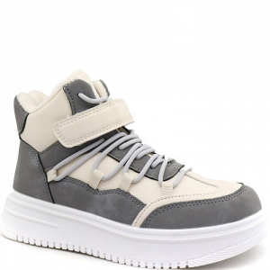 T421-3TC сер Ботинки деми для мальчиков (32-37)/8