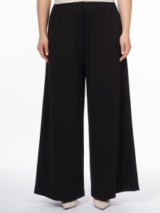 Трикотажные брюки палаццо