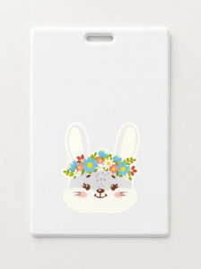 Держатель для карт «Flower bunny» (6,5 х 10,4 см)