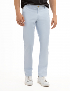 STRAIGHT TWILL CHINO PANTS