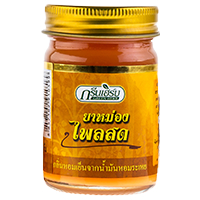 Тайский Жёлтый Имбирный бальзам Green Herb 50 мл / Green Herb Yellow Plai Balm 50 ml