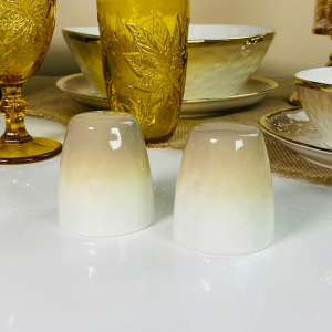 122-141 Наборо солонок 6,5 см TORONTO CREAM в под.уп. (х72)Фарфор