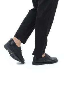 03-DCO83-1 BLACK Полуботинки женские (натуральная кожа)