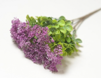 Искусственные цветы, Ветка в букете с ягодами 5 веток (1010237)