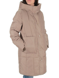 22342 DK.BEIGE Куртка зимняя женская (150 гр. холлофайбера)