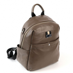 Женский кожаный рюкзак 2197 Хаки