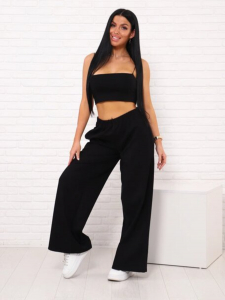 Брюки палаццо на резинке, Арт. 812