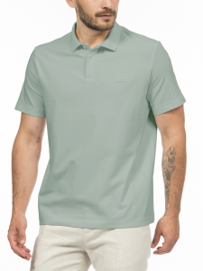 Поло из премиального мерсеризованного хлопка и шёлка