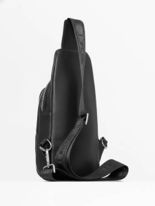 Мужская кожаная сумка Richet 2411LN 811 Черный