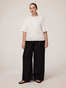 Укороченная футболка из 100% хлопка