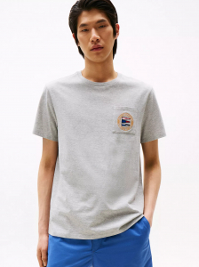 Nautical Flag Logo Pocket T-Shirt