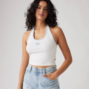 Graphic Ella Halter Top