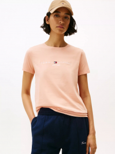 Embroidered Tommy Logo T-Shirt