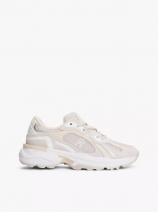 Mesh Panel TH Monogram Cleated Sneaker