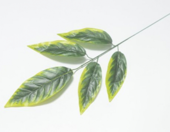 Искусственные цветы, Ветка кустовая манго (1010237) зеленый