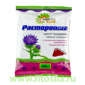 Расторопша шрот пищевой - БАД, 100 г (пакет)
