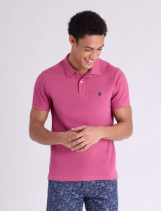 SLIM FIT SOLID PIQUE POLO SHIRT