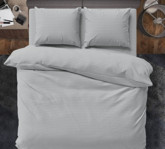 Простыня Страйп кварц поплин