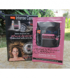 Вулканическая Детокс маска для волос Intense Care Detox Expert Mineral Purifying Hair Mud, 25 мл.