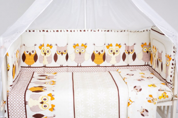 Бортики в кроватку 