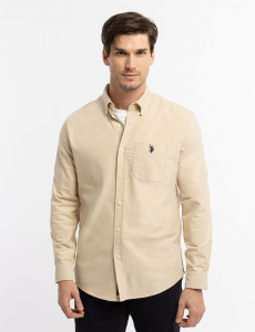 LONG SLEEVE STRETCH OXFORD SHIRT
