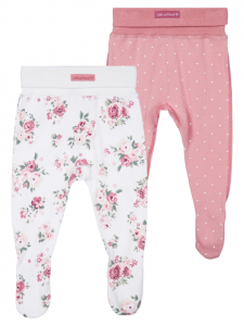 Ползунки для девочки, 2 шт. в комплекте