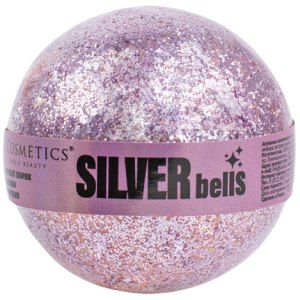 Бурлящий шарик с блестками SILVER BELLS 120 г