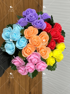 Роза (латекс) 5 голов, 13-15 см