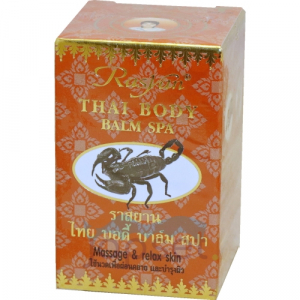 Rasyan Thai Bodi Balm Spa Тайский массажный спа-бальзам Райсан для тела, Скорпион, 50 гр