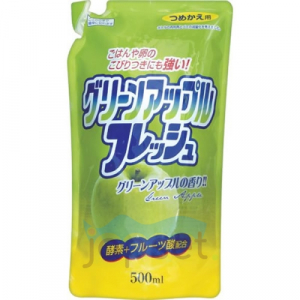 Fresh Жидкость для мытья посуды, свежесть яблока, сменная упаковка, 500 мл