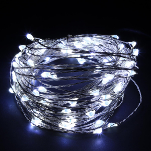 Гирлянда светодиодная роса 200 LED 20 м белая