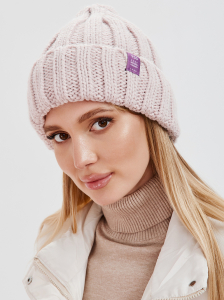 Шапка с шерстью на флисе YC 823