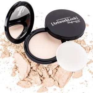 Крем-пудра компактная ArtworkLook Professional Relouis бежевый тон:01 кремовая пастель выравнивающий эффект