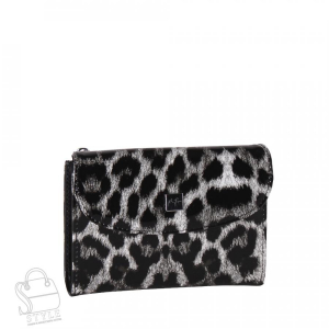 Женский кошелек 7007-9 black white Velina Fabbiano