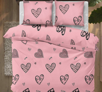 Наволочка Сердцеедка (основа) бязь