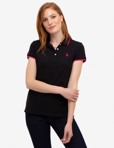 TIPPED SOLID POLO SHIRT