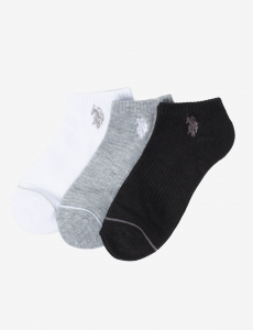 LADIES 10PK CORE ASSORTED ANKLE SOCKS