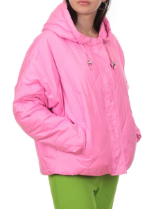 23-001 PINK Куртка оверсайз демисезонная женская (синтепон 100 гр.)