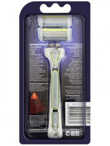 Станок одноразовый c 6 лезвиями, плавающей головкой и увлажняющей полосой   2 кассеты+1лезвие триммер  DORCO КОРЕЯ, РЕСПУБЛИКА