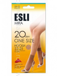 Носки женские Mira 20 Esli Conte [5шт] Дроп п/а