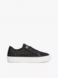 Embroidered TH Monogram Mesh Sneaker