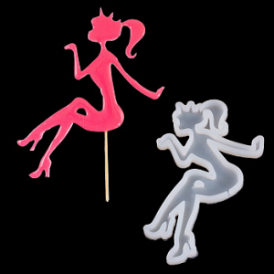 Форма силиконовая для леденцов 