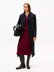 Lightweight Rib-Knit Midi Skirt